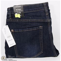 PAIR OF CHASE SKINNY JEANS SIZE 32/30