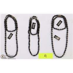 SET OF 3 MAGNETIC BEAD NECKLACE/BRACELET COMBOS