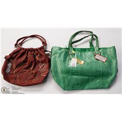 2 WOMENS PURSES