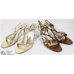 TWO WOMENS DRESS SHOES BOTH SIZE 10.5