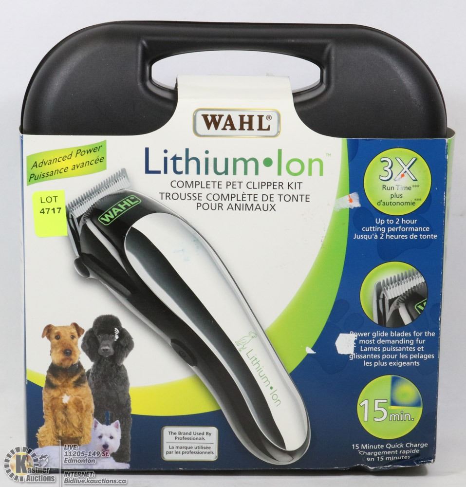 Wahl Lithium Ion Complete Pet Clipper Kit