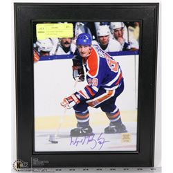WAYNE GRETZKY SIGNED EDMONTON OILERS