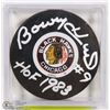 Image 1 : BOBBY HULL SIGNED CHICAGO BLACKHAWKS