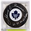 Image 1 : JOHNNY BOWER SIGNED TORONTO MAPLE LEAFS