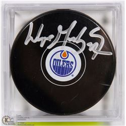 WAYNE GRETZKY SIGNED EDMONTON OILERS