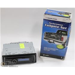 PIONEER DEH-3200UB W/ HIGHLAND TAILGATE.