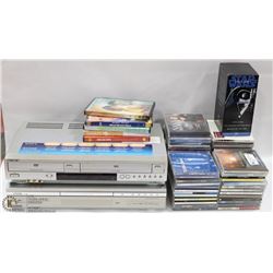SONY DVD/VHS PLAYER AND SONY DVD/CD PLAYER INCL
