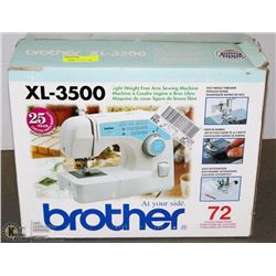 BROTHER XL-3500 SEWING MACHINE