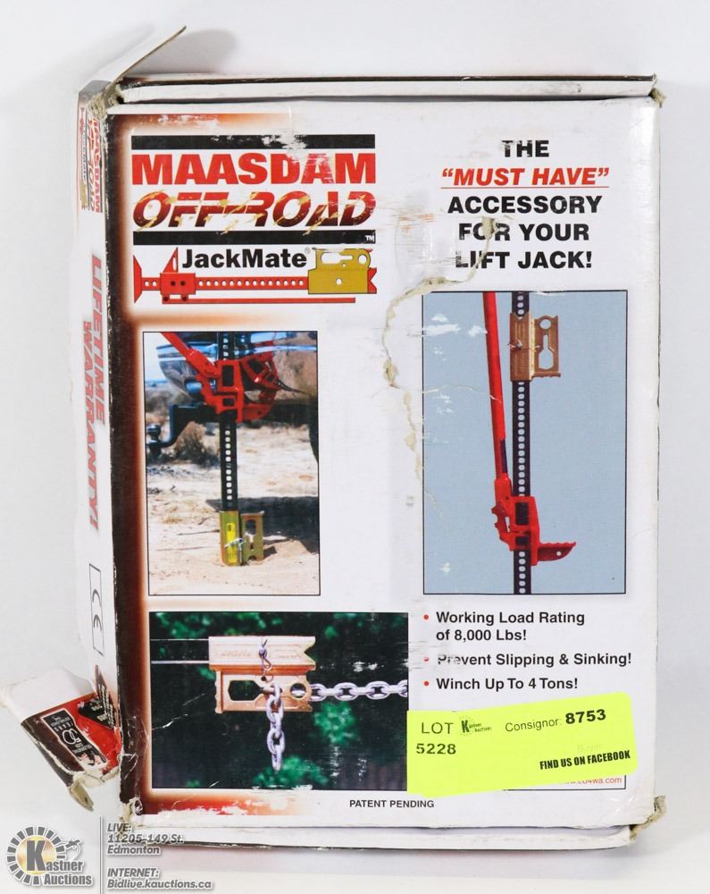 MAASDAM OFF-ROAD JACKMATE