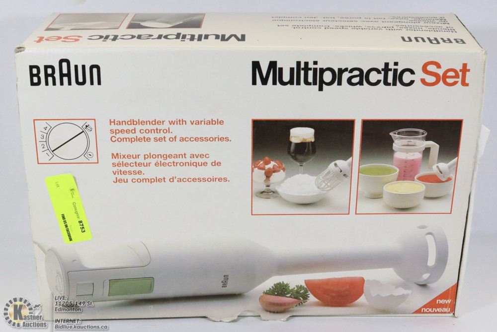 BRAUN MULTIPRACTIC SET