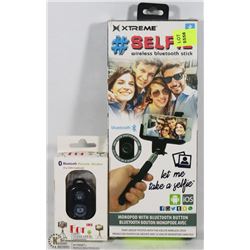 NEW XTREME WIRELESS BLUETOOTH SELFIE STICK