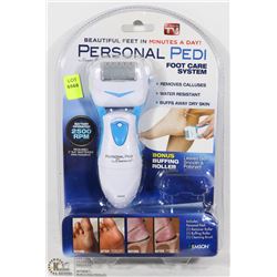 NEW PERSONAL PEDI FOOT CARE SYSTEM