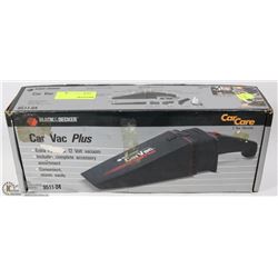 BLACK & DECKER CAR VAC PLUS