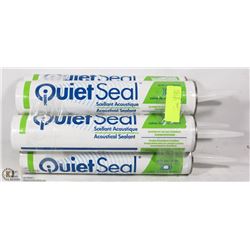 5 TUBES OF QUIET SEAL ACOUSTICAL SEALANT