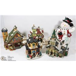 FLAT OF CHRISTMAS DECORATIONS