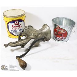 VINTAGE ENTERPRISE MEAT GRINDER NO 10