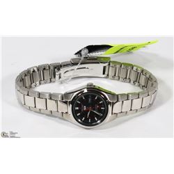 NEW SEIKO LADIES STAINLESS WATCH TAG PRICE $199.00