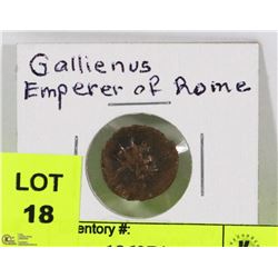 ANCIENT ROMAN COIN 253-268 - OVER 1700 YEARS OLD.