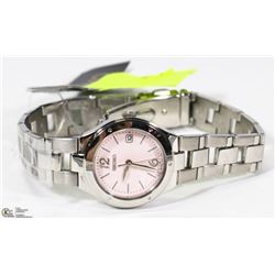 NEW LADIES SEIKO STAINLESS WATCH