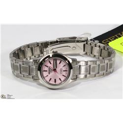 NEW LADIES STAINLESS SEIKO WATCH