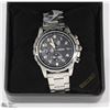 Image 1 : NEW MENS FOSSIL STAINLESS WATCH WITH GIFTBOX