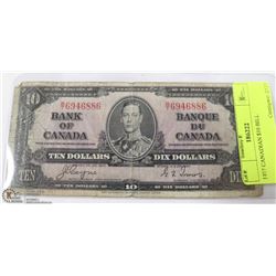 1937 CANADIAN $10 BILL