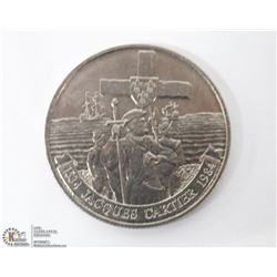 1984 CANADIAN JACQUES CARTIER $1 COIN
