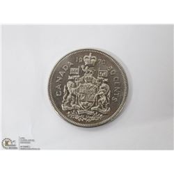 1970 CANADIAN 50 CENT PIECE