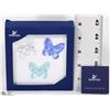 Image 1 : TRIO OF SWAROVSKI CRYSTAL BUTTERFLIES WITH