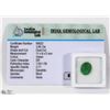 Image 1 : #19-NATURAL GREEN EMERALD LOOSE GEMSTONE 3.85CT