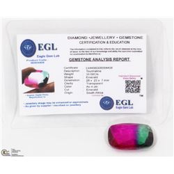 #52-TOURMALINE GEMSTONE 36.60CT