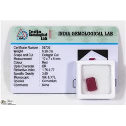 #32-NATURAL RED RUBY AFRICAN LOOSE GEMSTONE