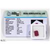 Image 1 : #32-NATURAL RED RUBY AFRICAN LOOSE GEMSTONE