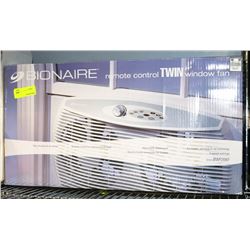 BIONAIRE WINDOW FAN W/REMOTE