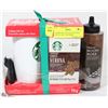 Image 1 : STARBUCKS GIFT SET, INCLUDES TRAVEL MUG AND MORE