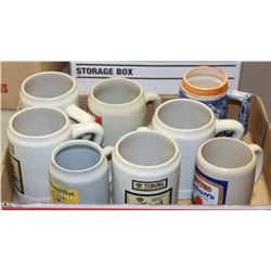 LOT OF COLLECTOR BEER MUGS