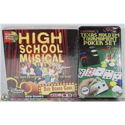 NEW TEXAS HOLD'EM TOURNAMENT POKER SET IN TIN +