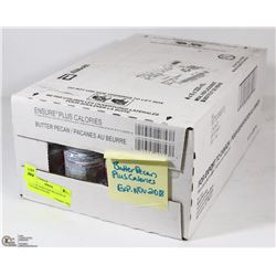CASE OF 24 BUTTER PECAN PLUS CALORIES ENSURE