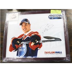 TAYLOR HALL GUARANTEED AUTHENTIC AUTOGRAPH