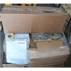 PALLET OF HVAC & PLUMBING MISC INCL MOEN, KOHLER,