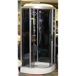 ANS SHOWER WITH FM RADIO, FAN, RAIN SHOWER, LIGHTS