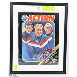 1985 STANLEY CUP OILERS VS KINGS PROGRAM.