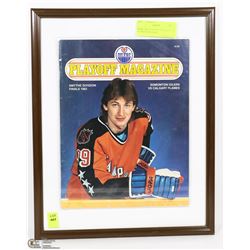 1983 STANLEY CUP OILERS VS FLAMES PROGRAM.