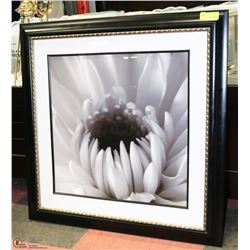 FRAMED FLOWER PICTURE 53X34