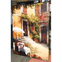 ITALY DINNING CANVAS ART 30X40