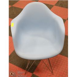 BLUE MODERN DESIGN CHAIR