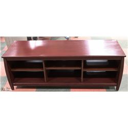 WOOD ENTERTAINMENT CENTER 20"X60"X22"