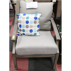LAKE SIDE COLLECTION ARMCHAIR WITH DISTRESSED