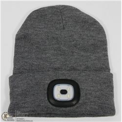 NEW X-CAP 4-LED HEAD LAMP TOQUE -GREY