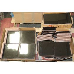 LOT OF 121 SQ FEET BLACK 8" ATHENA ITALIAN TILE